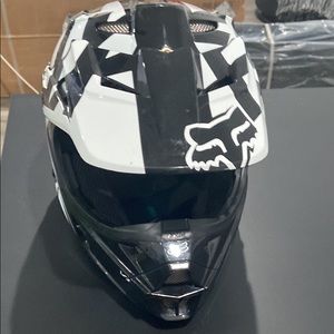 Fox racing helmet
